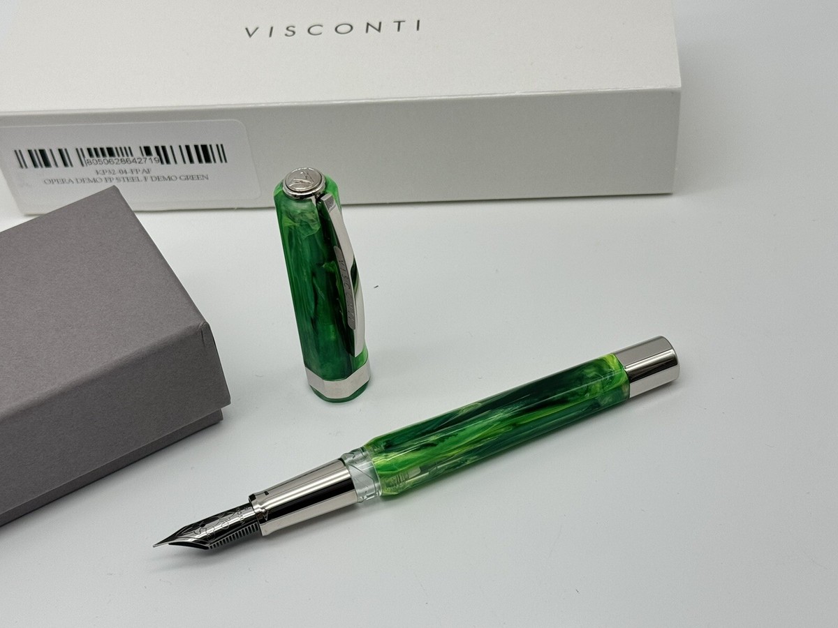 VISCONTI OPERA DEMO CAROUSEL MINT GREEN FOUNTAIN PEN NEW 100