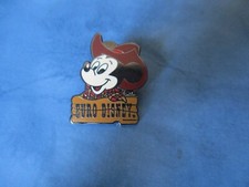 PINS EURODISNEY   cowboy mickey mouse de 1992