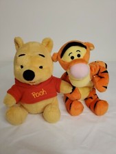 Cute 6" Disney Winnie the POOH  Tigger Bean Bag Plush Arco Toys Mattel