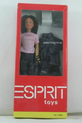 Muñeca Esprit Jala tamaño Barbie ropa informal hecha por Esprit Toys artículo Remus 74005