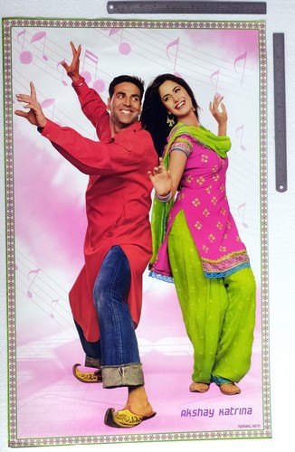 Katrina Kaif Akshay Kumar Set Lot of 3 Bollywood POSTER India Actress Star - Picture 3 of 11