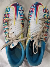 NIKE PHANTOM GT ACADEMY 3D FG/MG Size 4 YOUTH CHLORINE BLUE-PINK BLAST Soccer