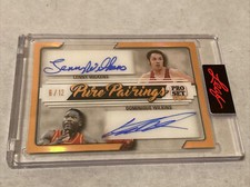 2023 PRO SET PURE PAIRINGS DOMINIQUE WILKINS / LENNY WILKENS DUAL AUTO SSP# 6/12
