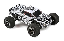 Custom Body Zebra Style for Traxxas Rustler 2WD 1/10 Truck Car Shell Cover 1:10