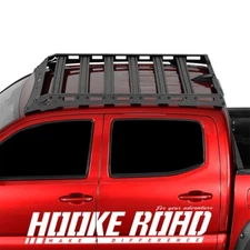 HOOKE ROAD ROOF RACK CARGO LUGGAGE CARRIER BASKET FIT 05-23 TOYOTA TACOMA 4-DOOR