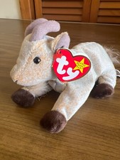 Rare TY Beanie Baby GOATEE the Goat with errors NEW with tag 1998/1999