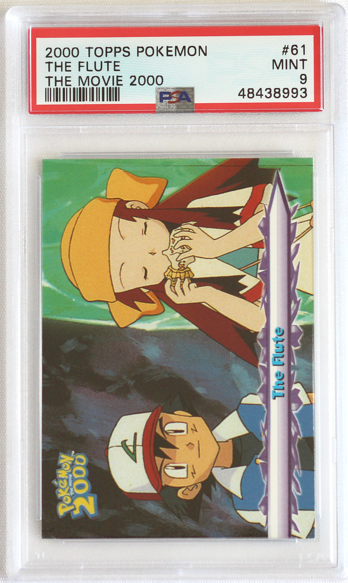 2000 Topps Pokemon The Movie 2000 #61 The Flute PSA 9 Card MINT! Trusted Seller!