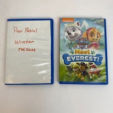 Paw Patrol - Lot Of 2 - DVD - Meet Everest And Winter Rescues - Nickelodeon