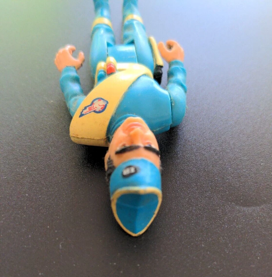 1992 Virgil Tracy 3.5" Marionette Action Figure Thunderbirds by Matchbox - Image 3 of 4