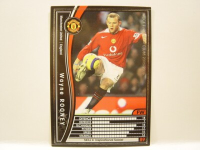 Panini WCCF 2005-06 Wayne Rooney 1985 England　No.8 Manchester United FW/ST #063