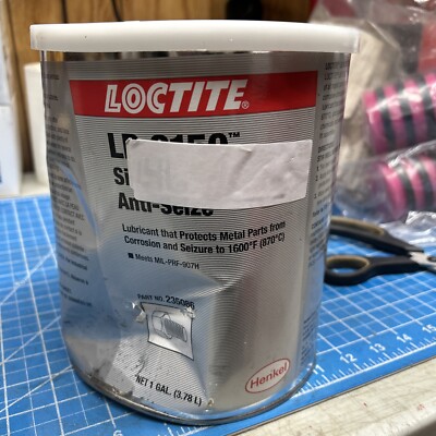 LOCTITE LB 8150 ( 235086)  Anti-Seize: 1 gal Aluminum, Graphite,  -20° to 1600°F