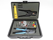 Weidmuller Stripax Kit Stripper, Crimper, Paladin Punch Down Impact Tool w/ Case