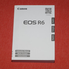 Canon EOS R6 Instruction Manual