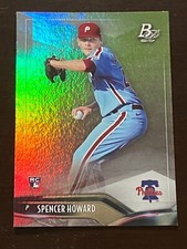 ⚾ 2021 Topps Bowman Platinum Baseball Base Card Rookie #96 Spencer HOWARD ⚾