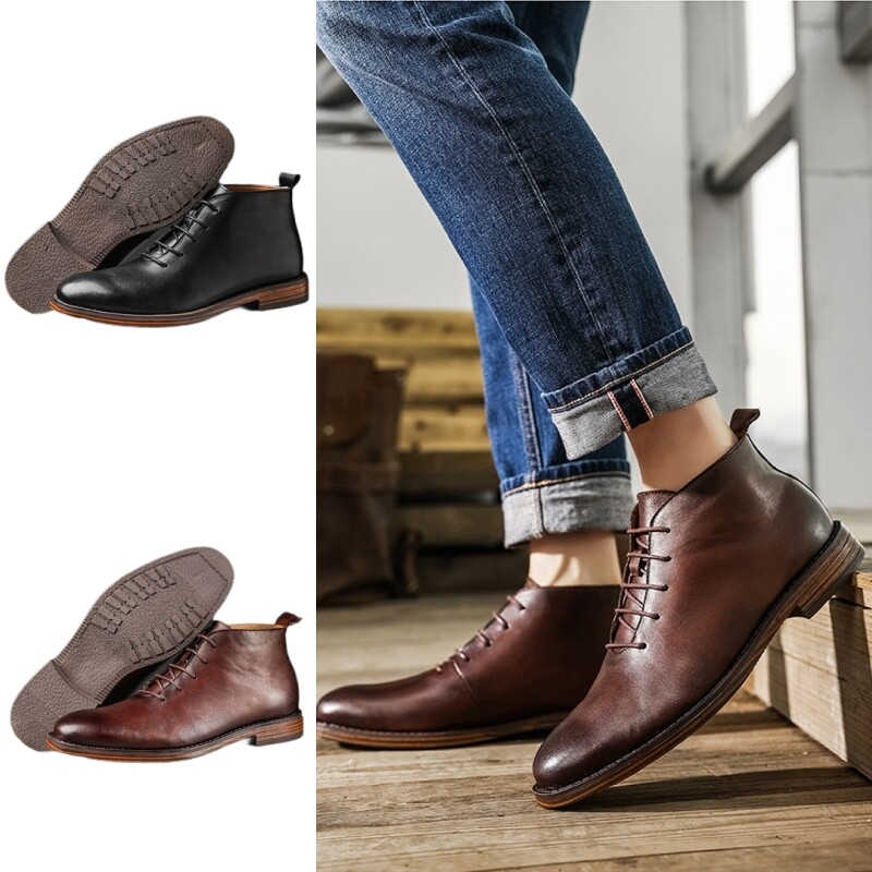 casual office boots