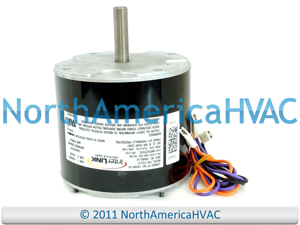 OEM Lennox Armstrong Ducane 1/10 FAN MOTOR Fits InterLink YFK-73.5