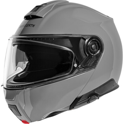 SCHUBERTH C5 CONCRETE GREY MODULARHELM GRAU GLÄNZEND ECE-R 22.06 P/J FIBER