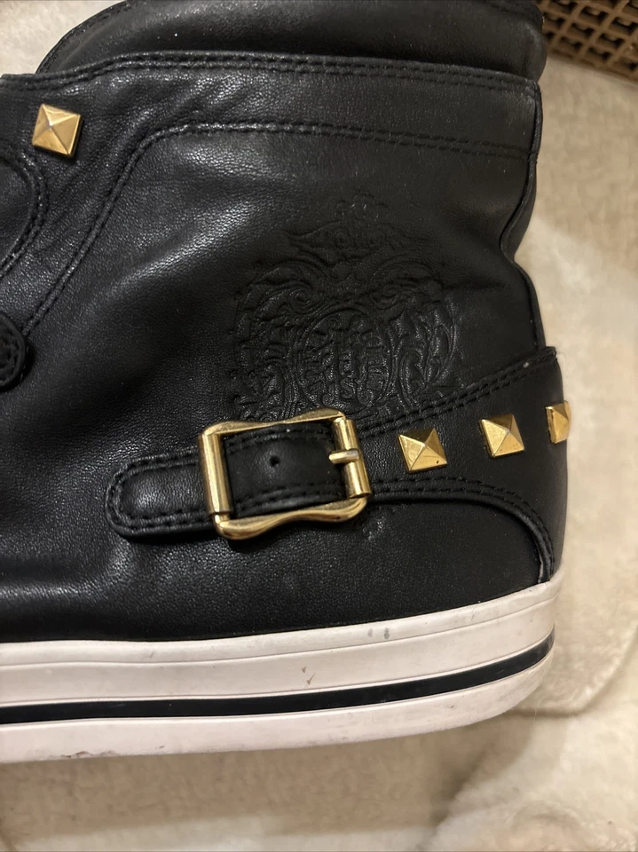 Upper   Cohelor Shoe Black Leather Women Size 7/ EU 37.5 - Image 3 of 4