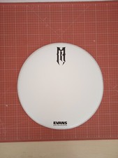 Evans 16329555 Custom Drumheads with logo 36c...