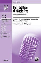 Don't Sit Under the Apple Tree SSA Chor Chor Octavo Worte und Musik von Charli - Bild 3 von 5