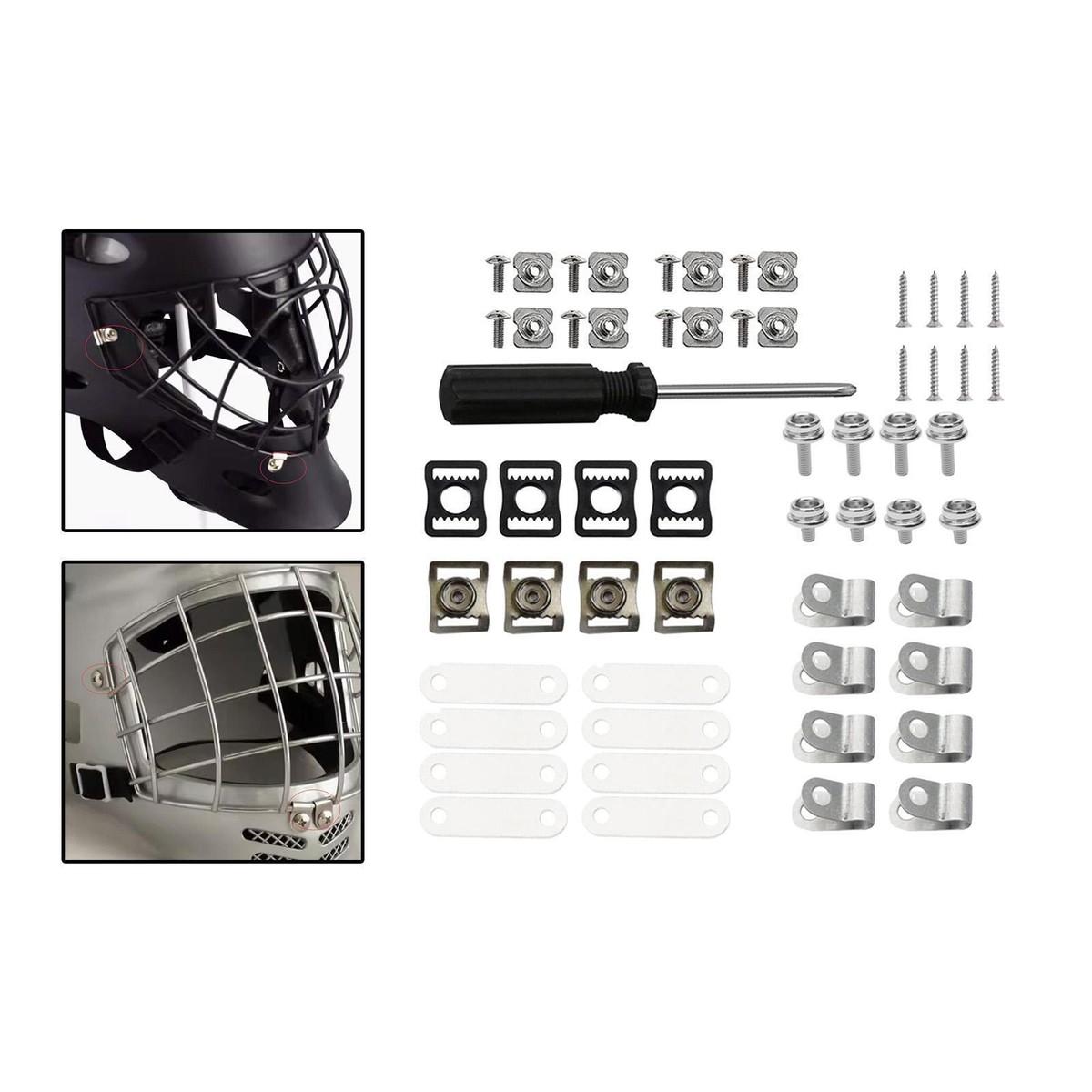 Football Helmet Repair Kit Helmet Replacement Parts for Rugby