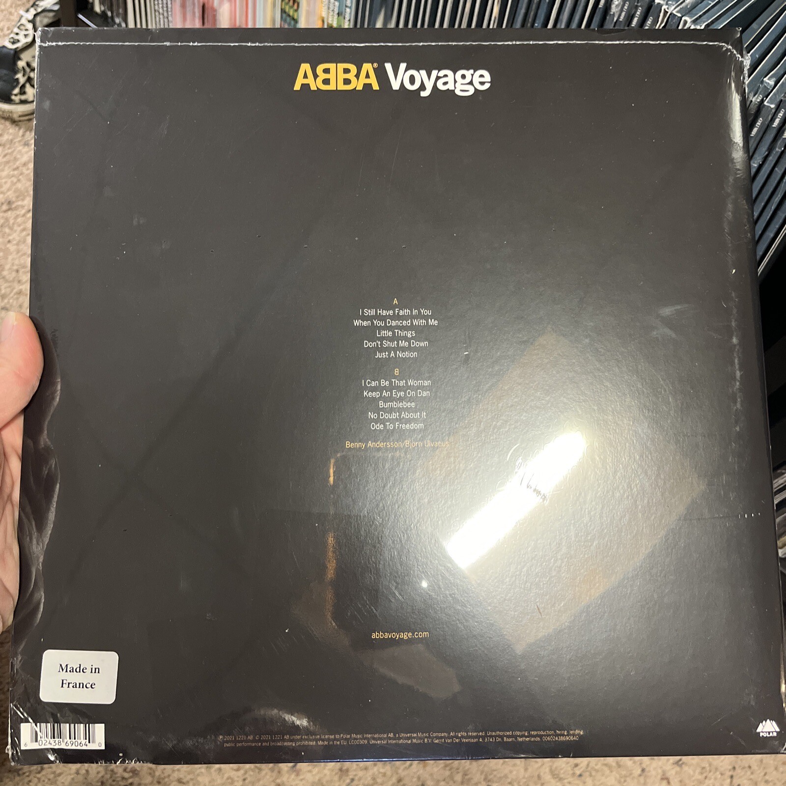 NEW! ABBA Voyager Ltd. Edition Target Exclusive Yellow Vinyl LP