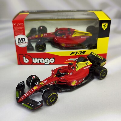 Charles Leclerc #16 Bburago 2022 Ferrari F1-75 Italian GP Monza 1/43 Diecast