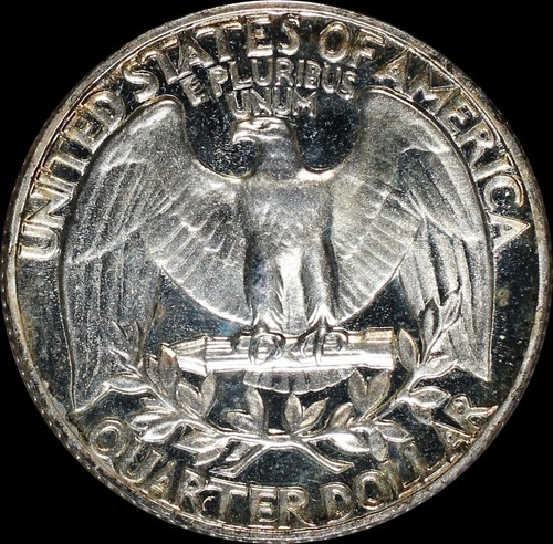 1956 Washington Quarter Proof Obsolete Silver US Type Coin Gem - Picture 3 of 3