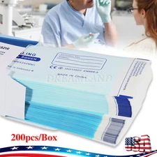 Sterilization Pouches- 3.5 " x 10 " Dental Medical Self Seal Pouch Bag 200 Bags