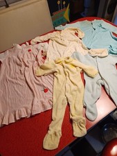 Vtg Mid-century 1950s Infant Toddler Sleepwear Layette LOT Carter's Trimfit
