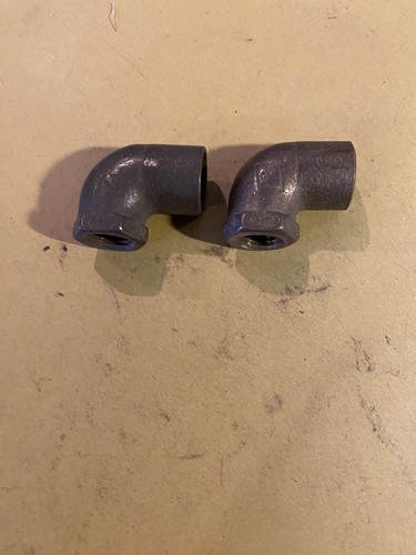2Pc 1/2β Copper X 1/4βFemale Ips 90* Elbow Fitting SOLDER PLUMBING SWEAT