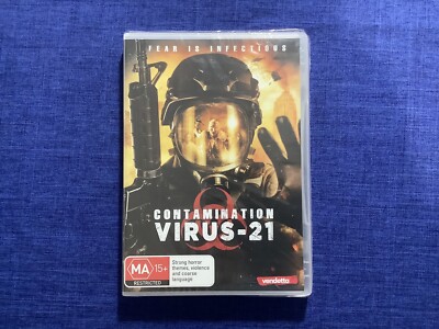 Contamination - Virus 21 (DVD, 2020) Sci-fi Horror - Brand New Sealed Region 4
