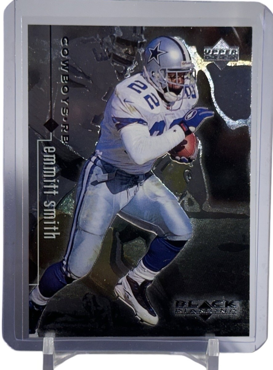 NFL COWBOYS EMMITT SMITH ルーキーカード Emmitt Smith 1998 Upper Deck Black Diamond Dallas Cowboys
