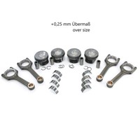 ÜBermaßKolben Pleuel Set FüR Vw Audi 1.2 Tsi Cbz 41257610 Kolbenschmidt