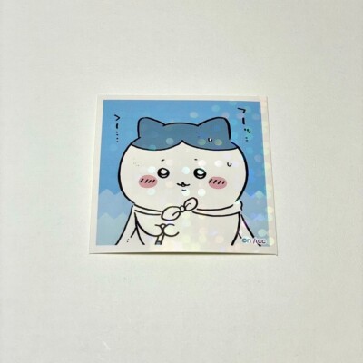 Hachiware Sticker Seal Chiikawa Japan Nagano Bandai Japanese A473