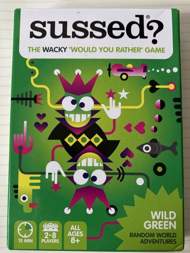 Kartenspiel SUSED? The Wild Green Pack Random World Adventures komplett verpackt