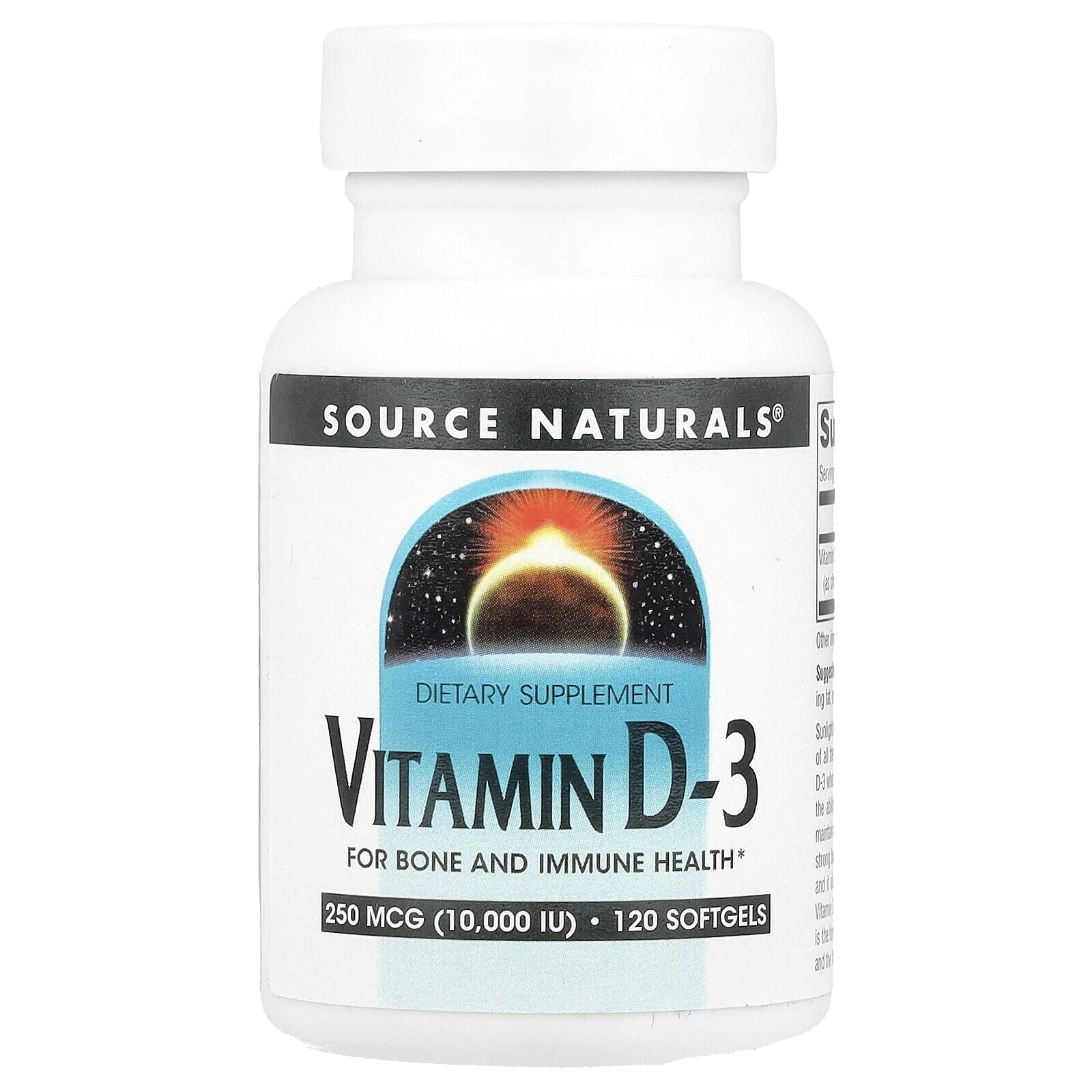 Source Naturals Vitamina D Líquido Vitaminas e Minerais
