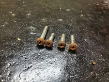 72 Honda CL450 CL 450 original motor VALVE ADJUSTER COVER intake right BOLTS SET