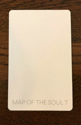 BTSアルバムトレカ mos7 ver.1 BTS Official Map Of The Soul (MOTS): 7 Version 1 Group OT7