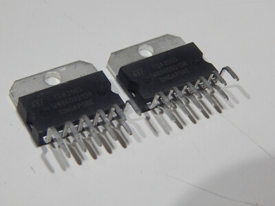 ST MICRO TDA2005R Audio Amp Speaker 1-CH Mono/2-CH Stereo 22W 11-Pin - LOT OF 2