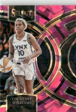 2023-24 Panini Select WNBA Premier Pink Ice Courtney Williams Minnesota Lynx