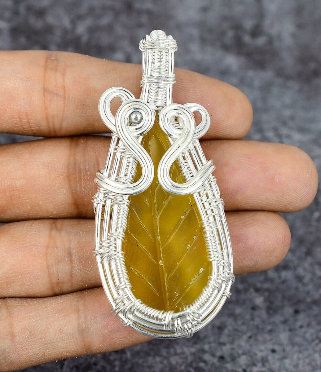 Silver wire hotsell pendant