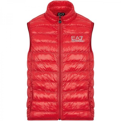 Ea7 emporio armani red feather vest mod.8npq01/pn29z | eBay