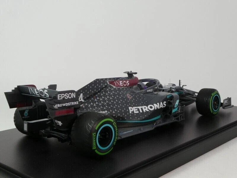MODELLINO AUTO 1:12 MINICHAMPS F1 MERCEDES W11 LEWIS HAMILTON GP TURCHIA 2020 WC - Immagine 4 di 4