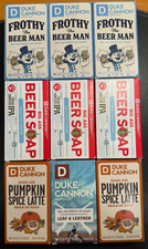 WOW Great Price on Lot of 9 Duke Cannon Big Ass Bricks of Soap-Beer Leather
