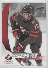 2019 Upper Deck Team Canada Juniors Dylan Holloway #10 v1j