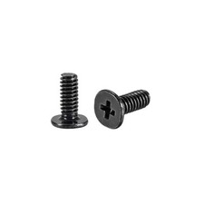 M2 x 5mm Laptop Notebook Computer Screws Phillips Head Screw Black 100pcs