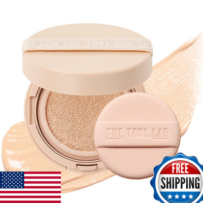 The Tool Lab Stamp Skinfit Cushion Foundation Long Lasting Full Coverage Glass