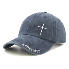Christian Baseball Cap for Men  Women - Embroidered Jesus Cross Hat, Adjusta...