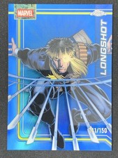 Longshot 2026 Topps Chrome Marvel Comics Blue Refractor Base /150 #71